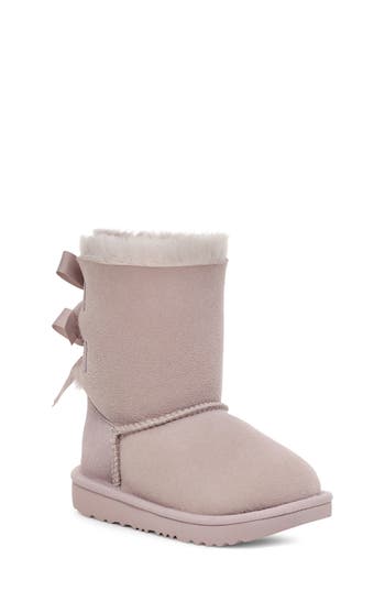 UGG UGG® KIDS' BAILEY BOW II WATER RESISTANT GENUINE SHEARLING BOOT