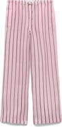MANGO Striped Wide Leg Pants
