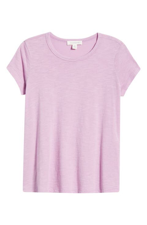 Cotton Blend Swing T-Shirt