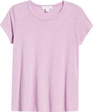 Treasure & Bond Cotton Blend Swing T-Shirt