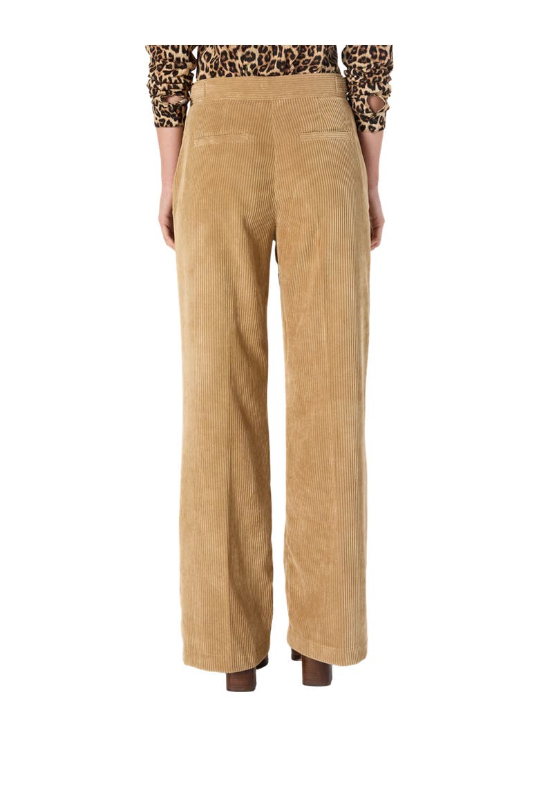Cass Wide-Leg Corduroy Pants, Alternate, color, Sand