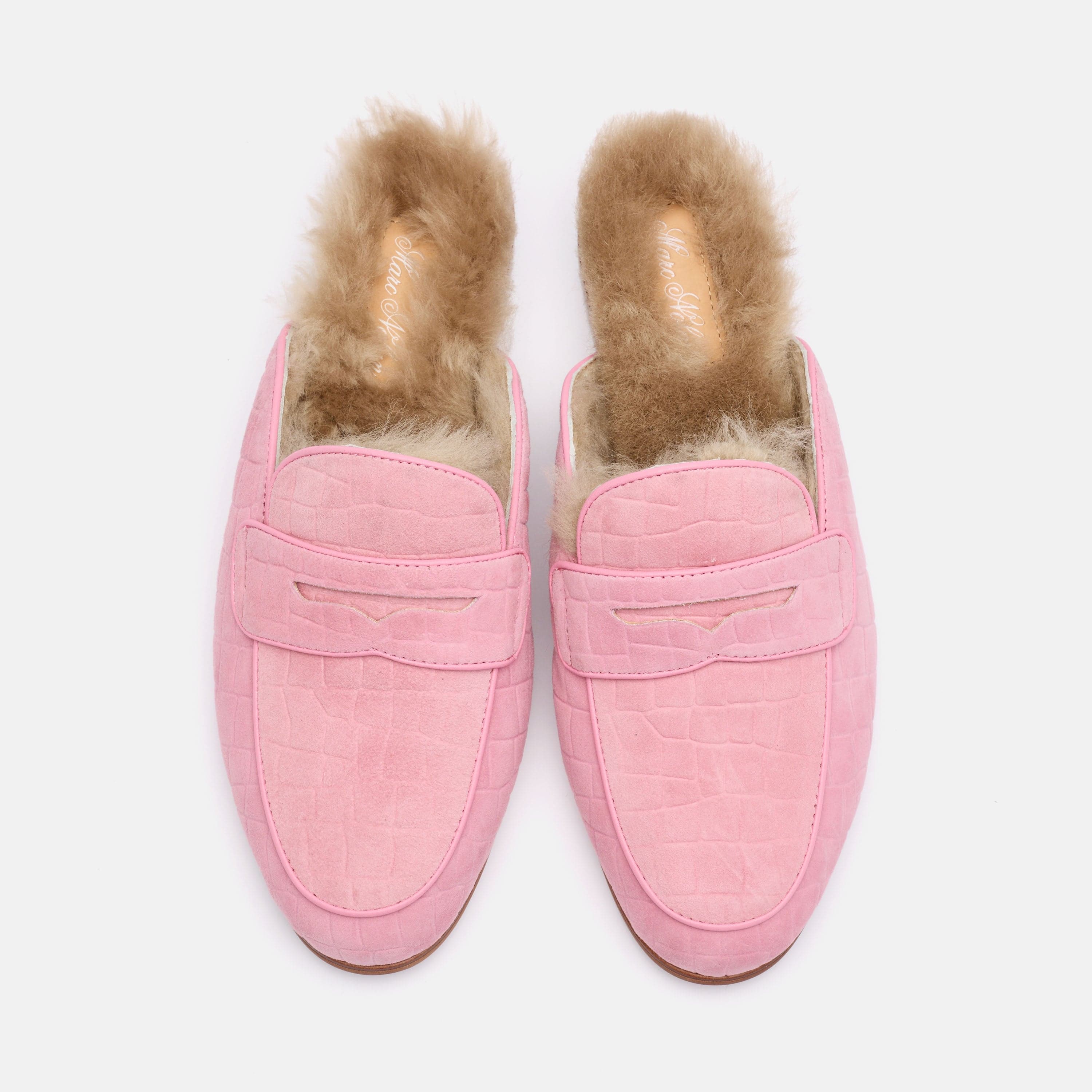 Ms. Del Mar Loafer Mule, Alternate, color, Pink Croc