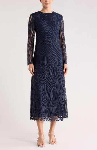 Simkhai Vanina Lace Long Sleeve Dress