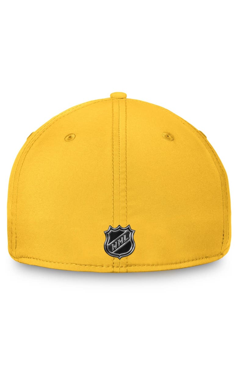 FANATICS Men's Fanatics Branded Gold Nashville Predators Authentic Pro Rink Flex Hat, Alternate, color,
