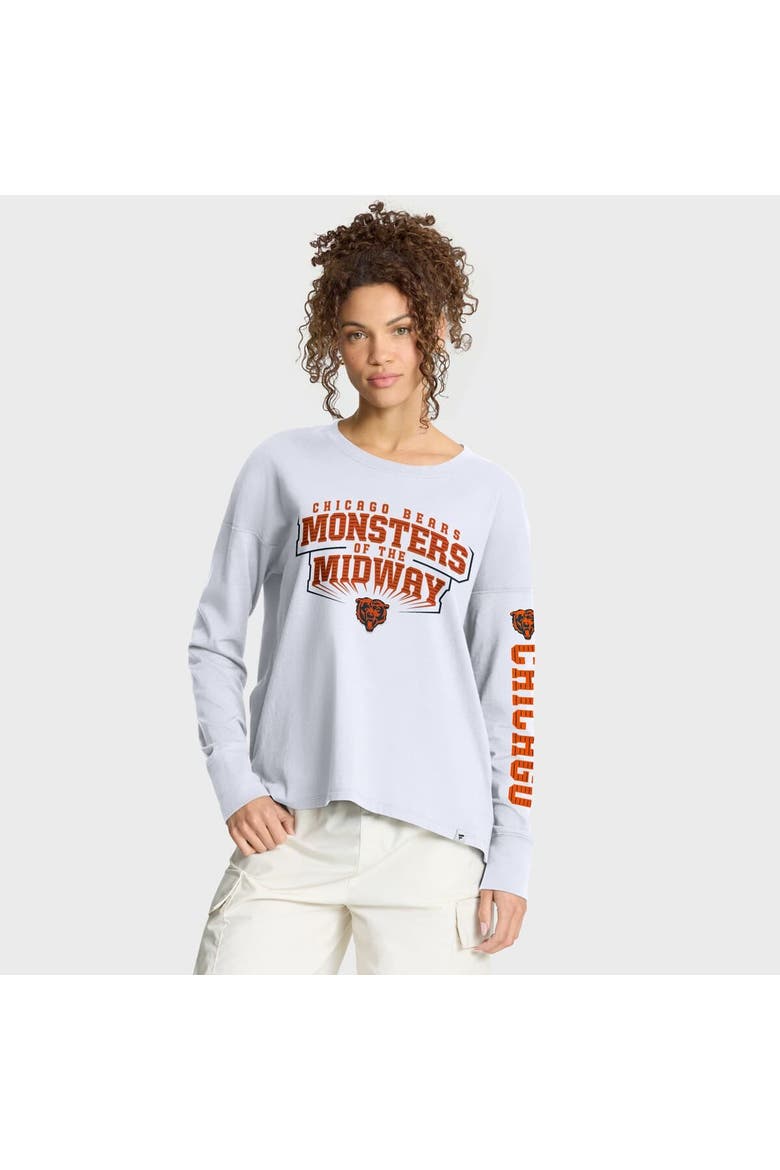 Women's Fanatics White Chicago Bears Hometown Legacy Long Sleeve T-Shirt, Main, color, White