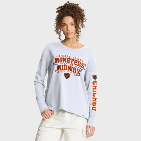 Women's Fanatics White Chicago Bears Hometown Legacy Long Sleeve T-Shirt