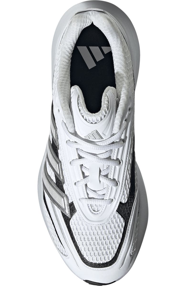 adidas Lightblaze Glow Sneaker, Alternate, color, White/ Matte Silver/ Black