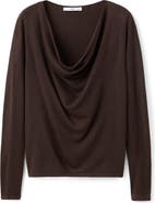 MANGO Cowl Neck Sweater