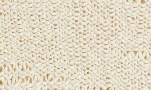 TREASURE & BOND TREASURE & BOND DROP STITCH COTTON CREWNECK SWEATER