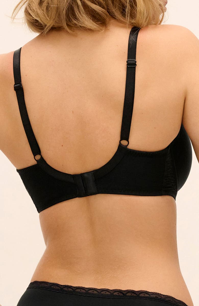 Freya Flirt Underwire Padded Bra, Alternate, color, Black