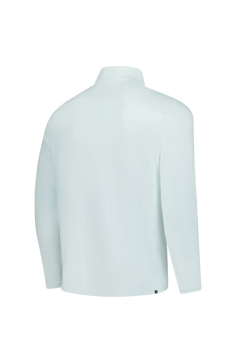 PUMA Men's Puma Mint Arnold Palmer Cloudspun One-Quarter Zip Top, Alternate, color, Mint