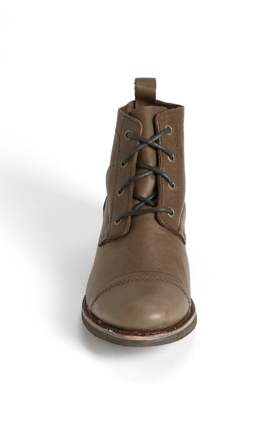 'Morrison' Cap Toe Boot, Alternate, color, TIN PAN