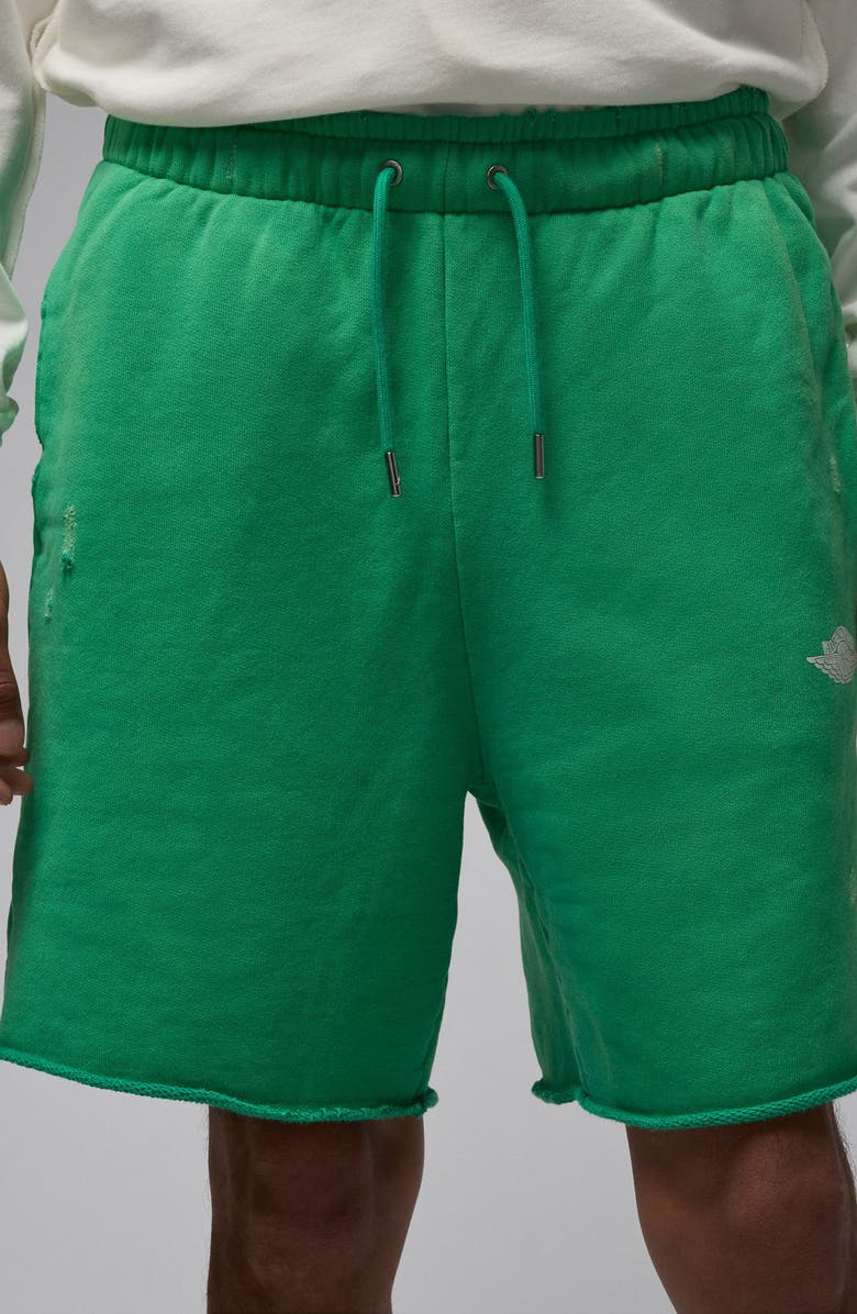 Jordan Rare Air French Terry Graphic Sweat Shorts, Alternate, color, Stadium Green/ Sail