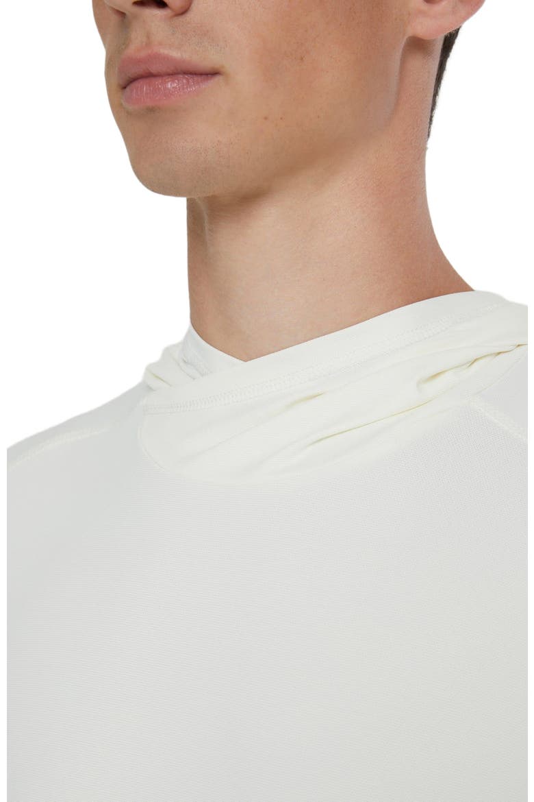 Men's Hooded Sun Tee, Alternate, color, WHITE