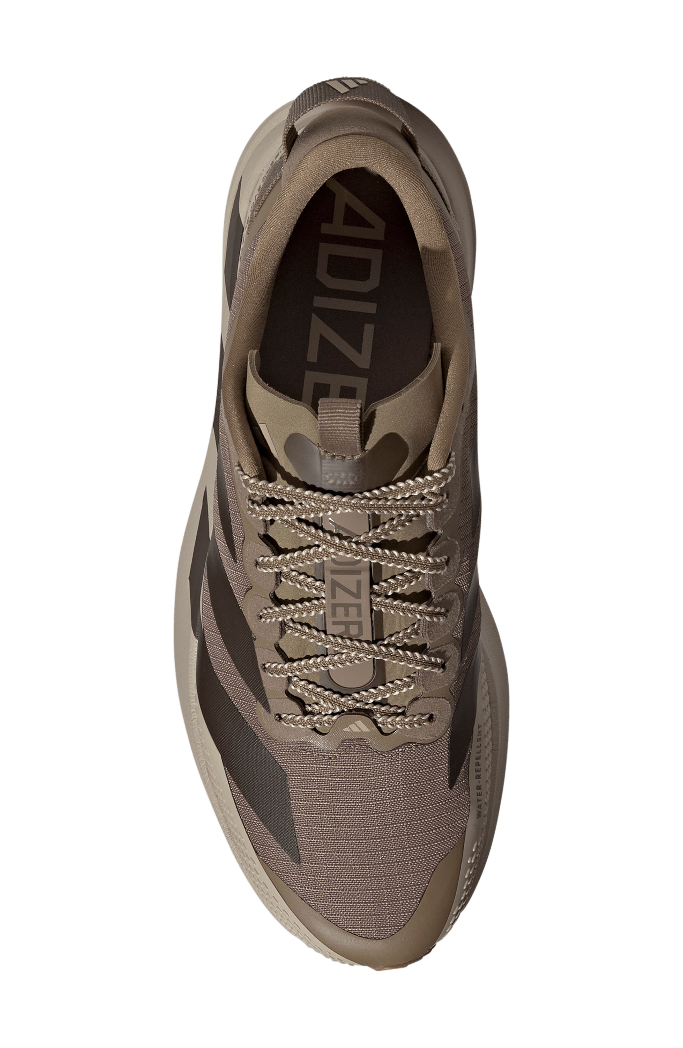 Adizero Evo SL Running Shoe, Alternate, color, KHAKI/ SHADOW OLIVE/ KHAKI