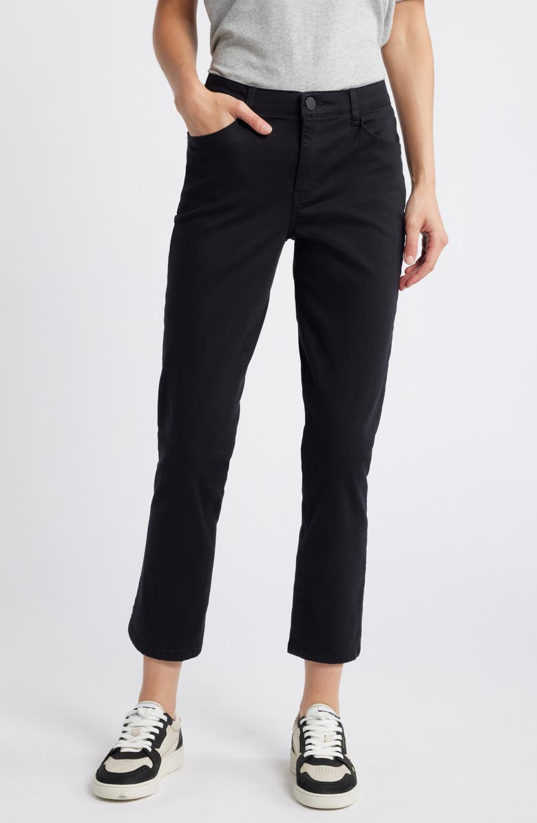 Wit & Wisdom Logan 'Ab'Solution High Waist Ankle Slim Straight Leg Pants, Main, color,