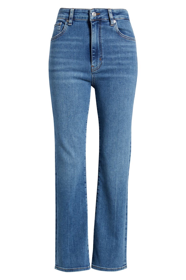 The Reboot High Waist Crop Bootcut Jeans, Alternate, color, CREST