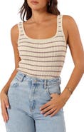 Petal & Pup Milla Stripe Rib Sweater Tank