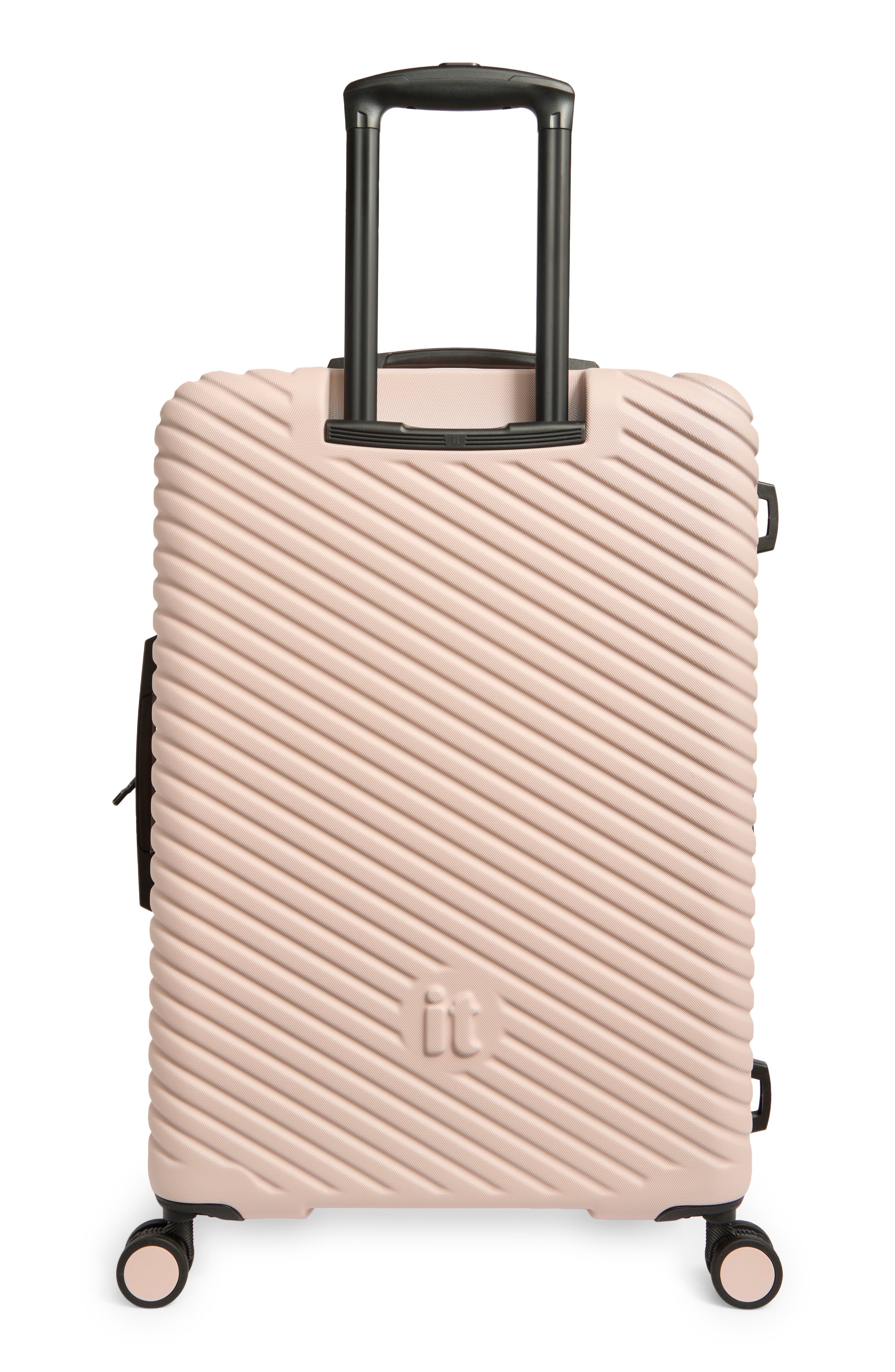IT LUGGAGE Pleating 27-Inch Hardside Spinner Luggage, Alternate, color, Peach Whip