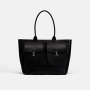 MARC NOLAN Kit by Nikko Washington Pebbled Leather Tote