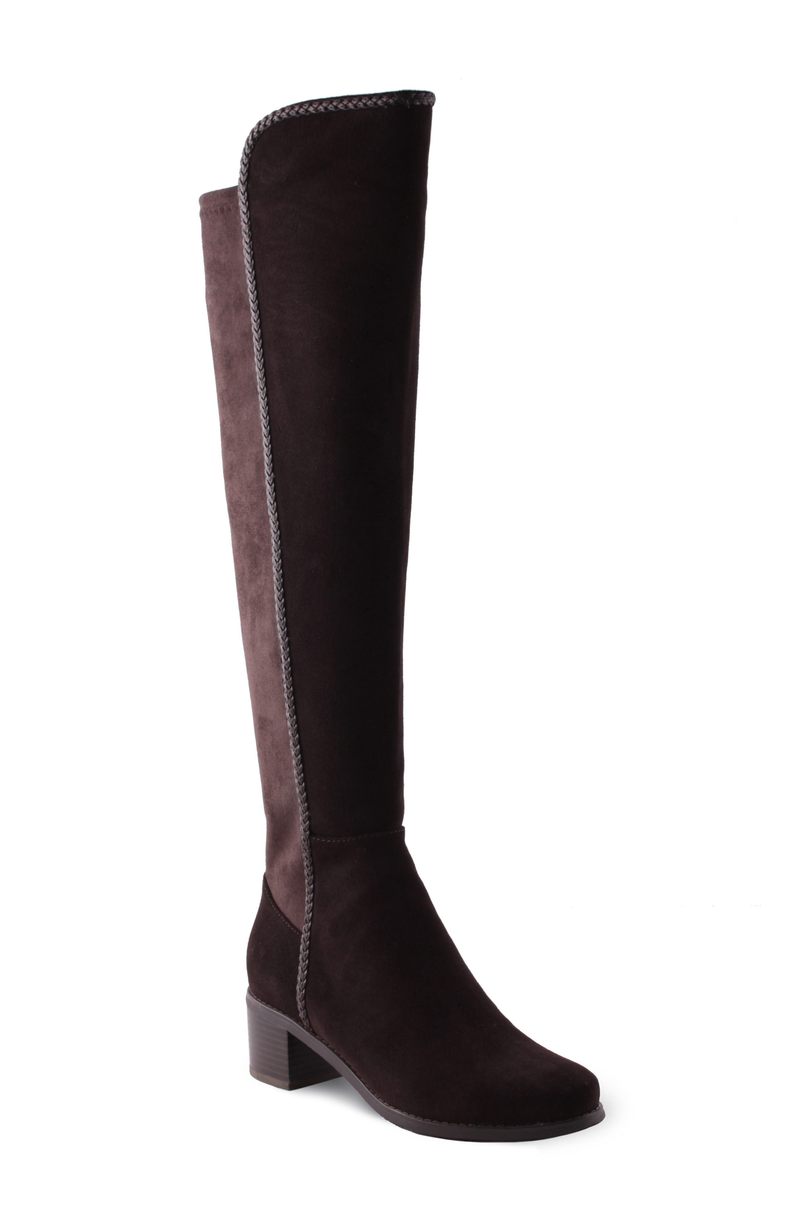 AquaDiva Florence Waterproof Over the Knee Boot, Main, color, 