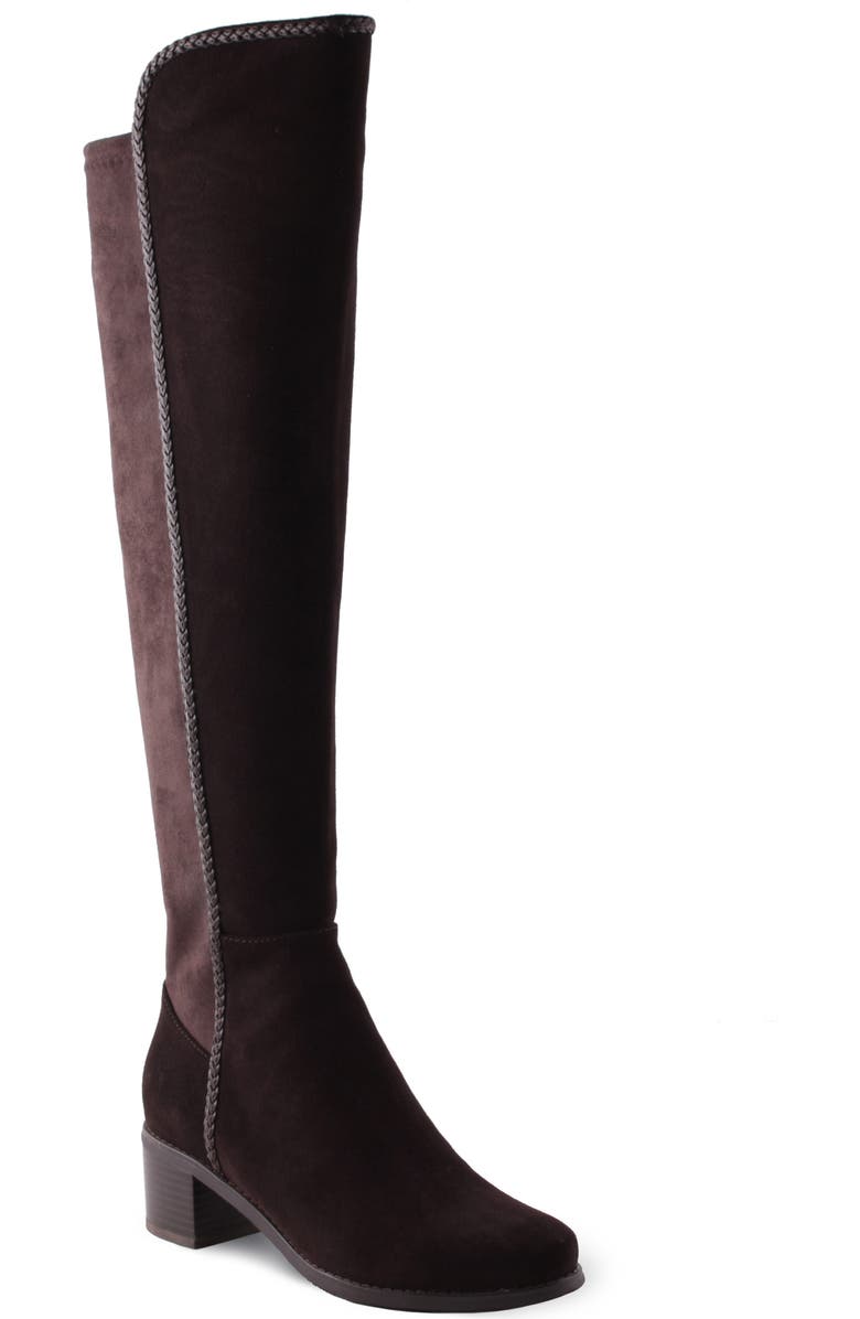 AquaDiva Florence Waterproof Over the Knee Boot, Main, color,