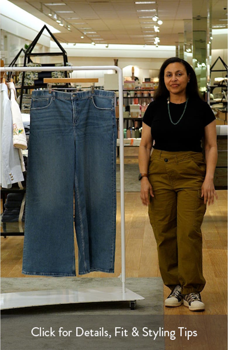 SPANXshape<sup>™</sup> Authentic 360 Wide Leg Jeans, sales video thumbnail