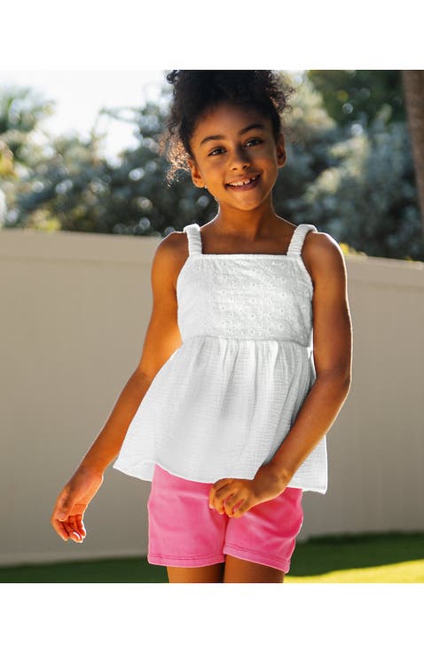 Girls Woven Tank Top
