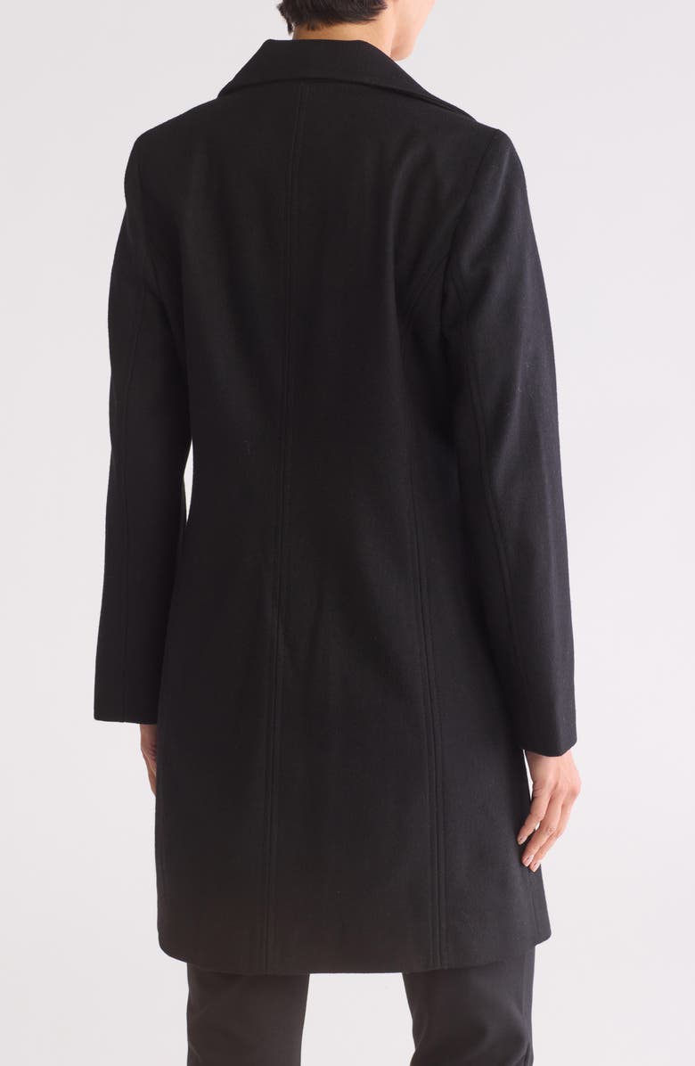 Michael Kors Peak Lapel Wool Blend Coat, Alternate, color,