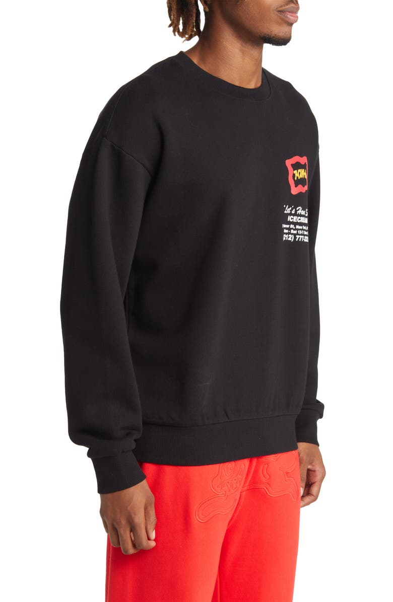 ICECREAM Men's Storefront Cotton Graphic Sweatshirt, Alternate, color, 