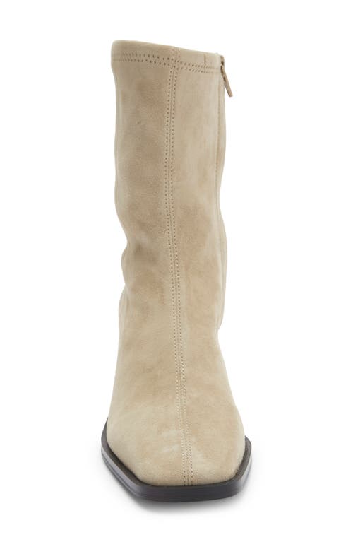 & Other Stories Paulina Square Toe Boot In Neutral