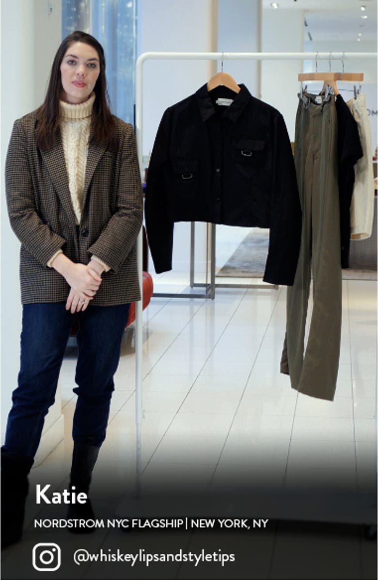 Cadet Crop Button-Up Top, sales video thumbnail