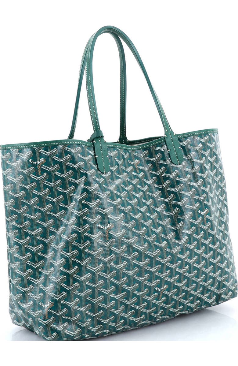 Pre-Owned Goyard Saint Louis Tote Coated Canvas PM, Alternate, color, Green