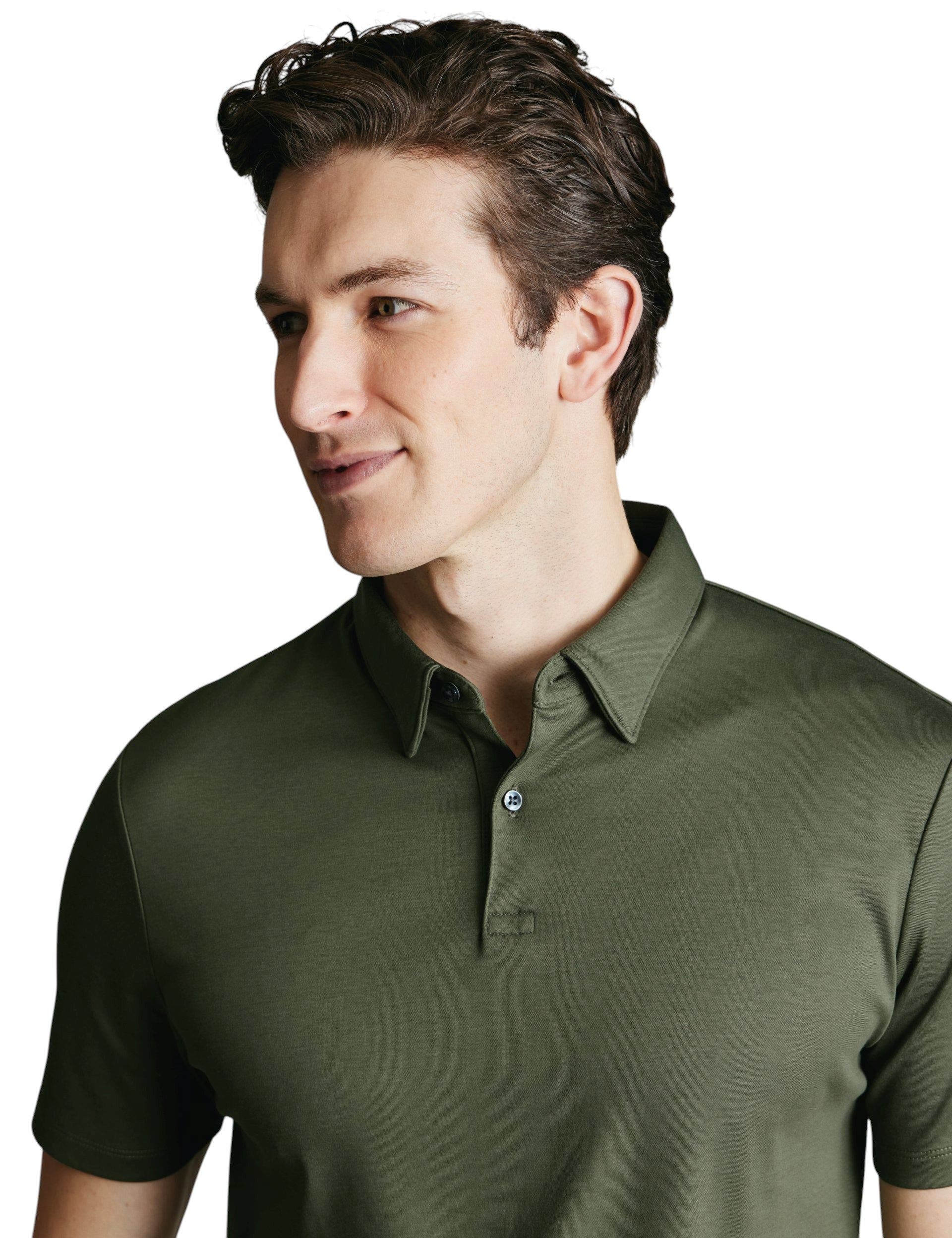 Short Sleeve Jersey Polo - image 2