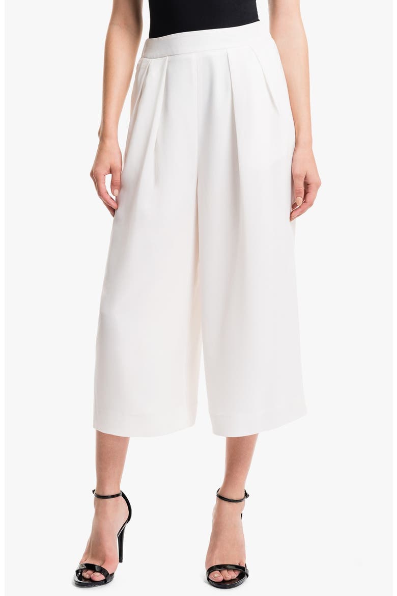 Pleated Culottes, Main, color, CLOUD