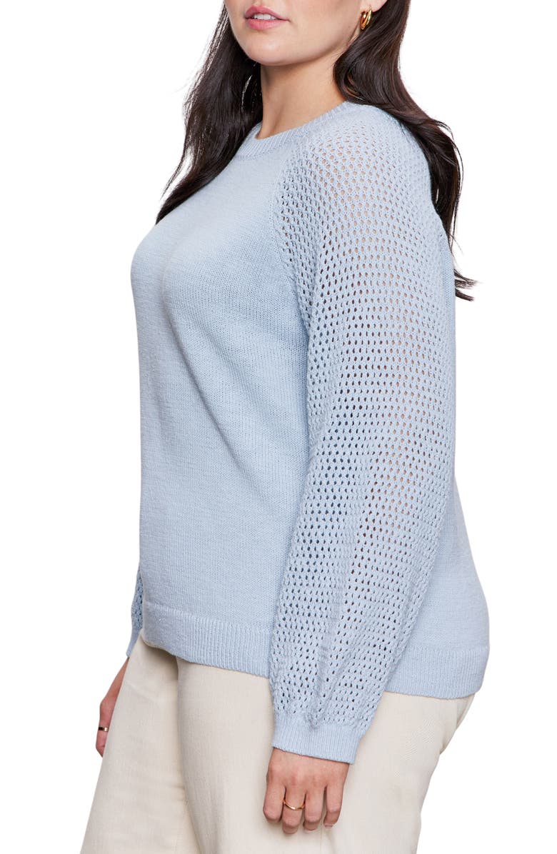 Sanctuary Perfect Moment Sweater, Alternate, color, Sky Blue