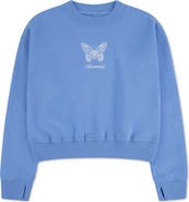 abercrombie kids Kids' Butterfly Cotton Blend Sweatshirt