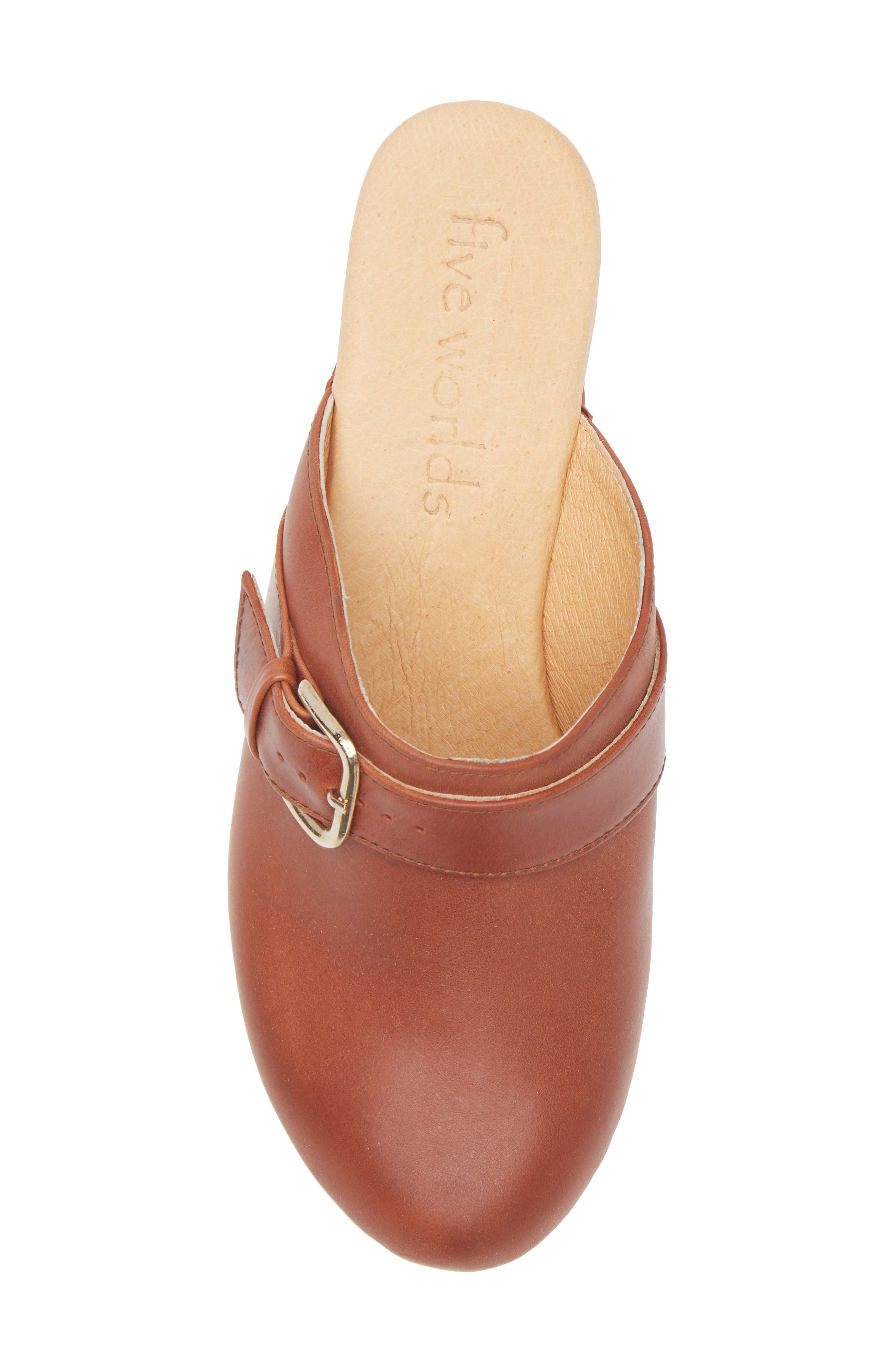 Cordani Platform Mule, Alternate, color, Old Cognac