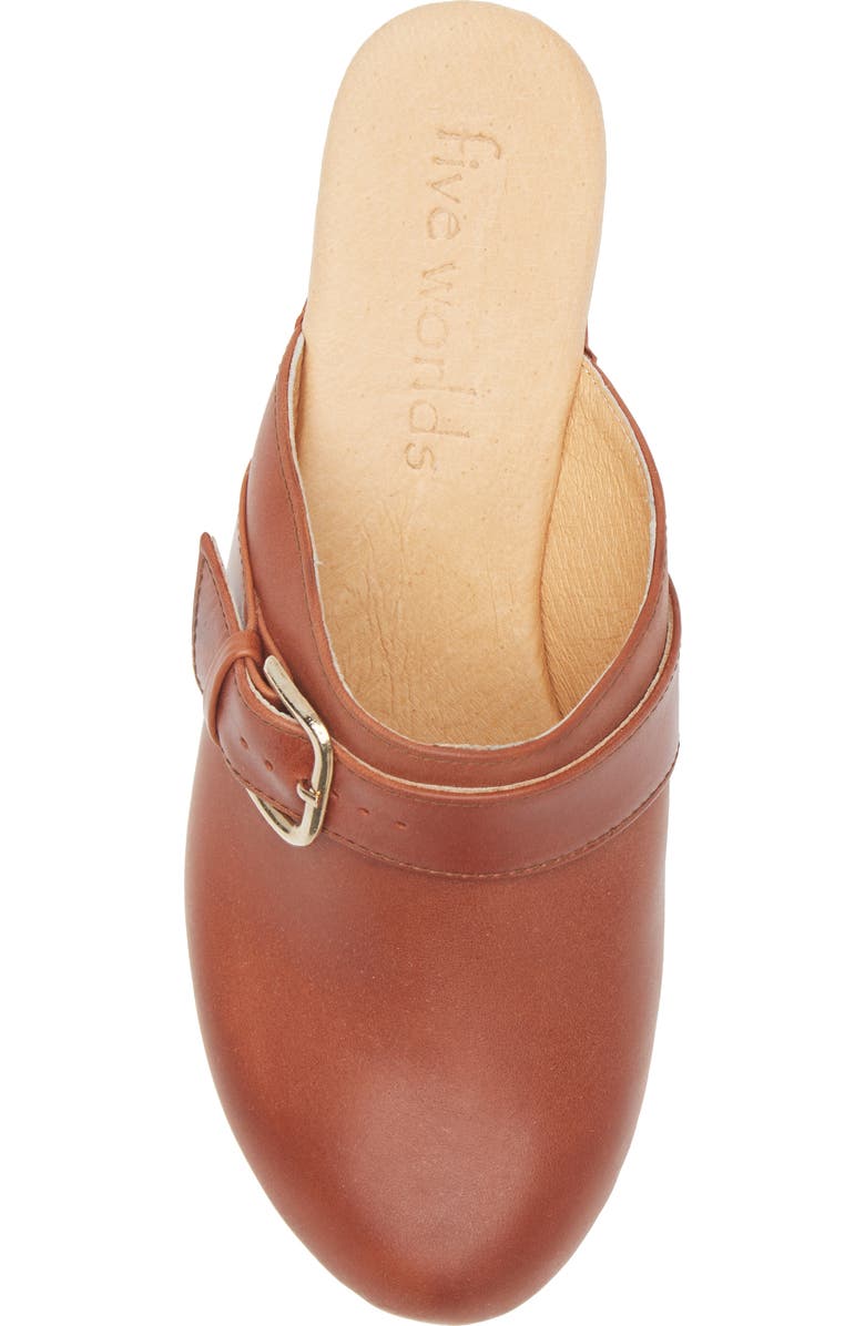 Cordani Platform Mule, Alternate, color, Old Cognac