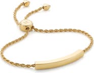 Monica Vinader Engravable Linear Friendship Chain Bracelet