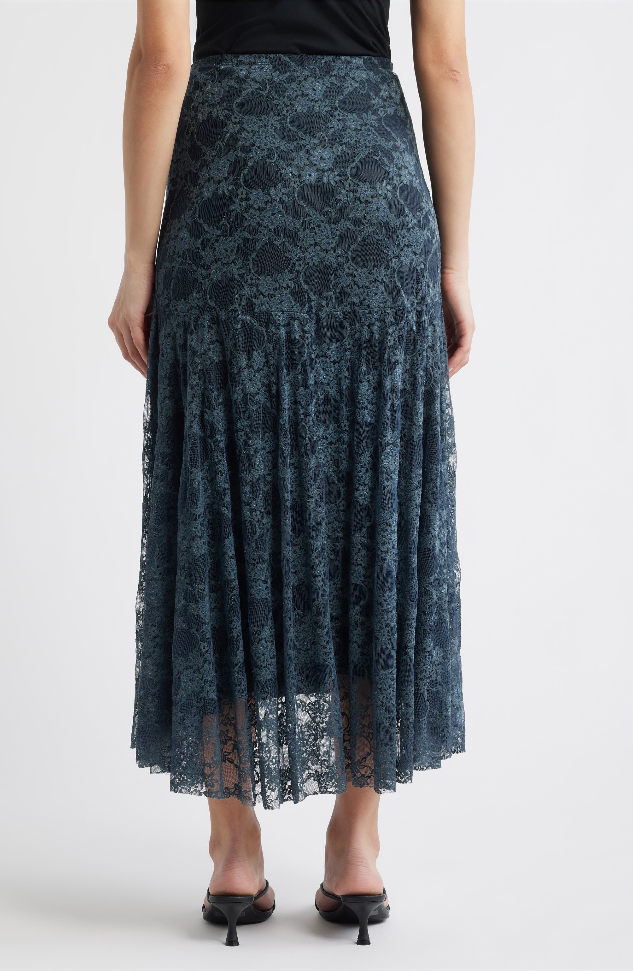 Lace Maxi Skirt - image 4