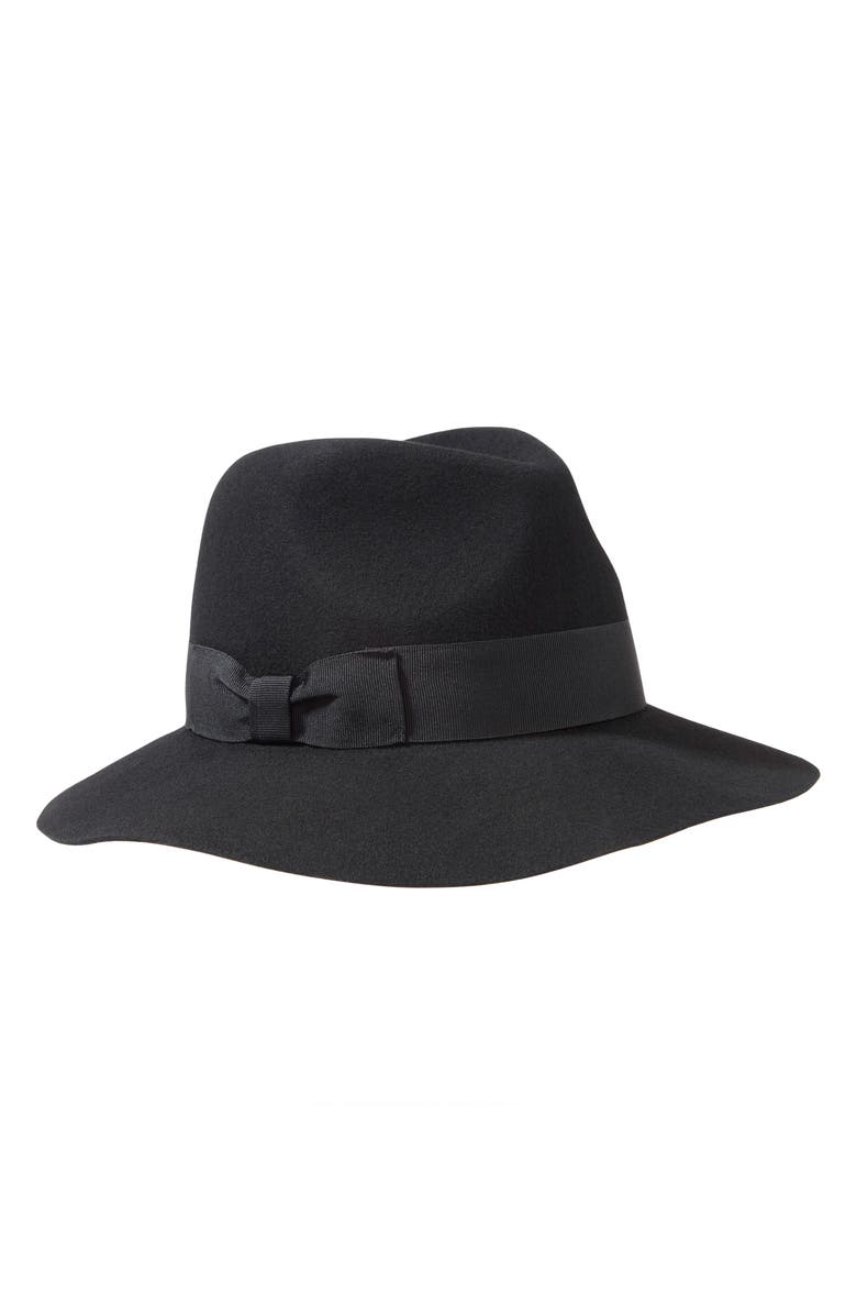Bruno Magli Wool Felt Fedora Hat, Main, color, 