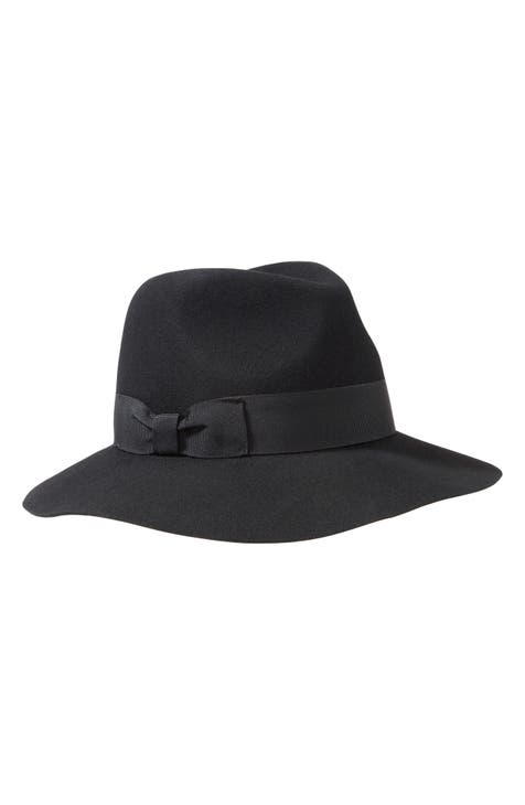 Women s Black Fedoras Nordstrom Rack