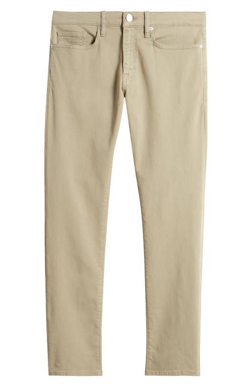 Frame L'homme Garage Oak Slim Jean In Garage Dry Sage