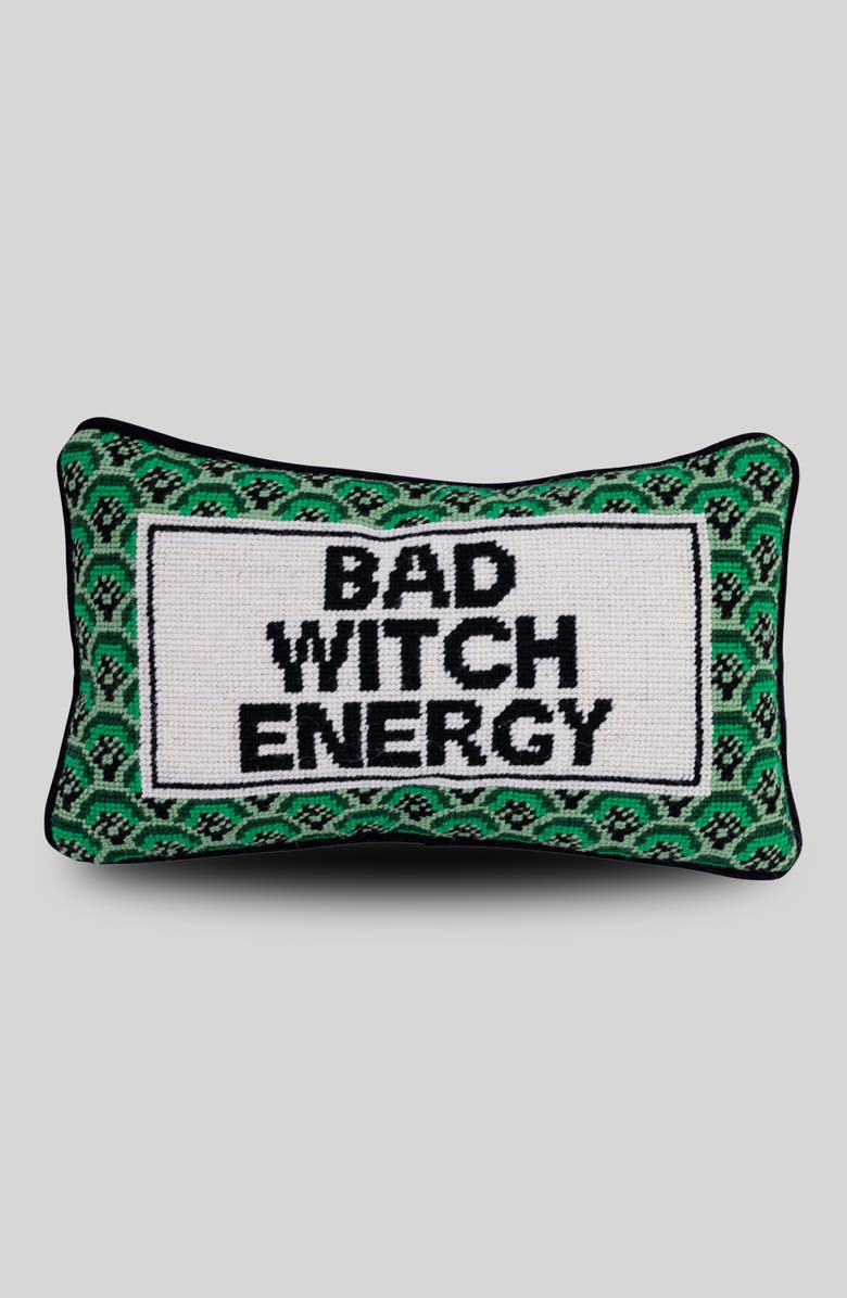 Furbish Needlepoint Pillow, Main, color, 