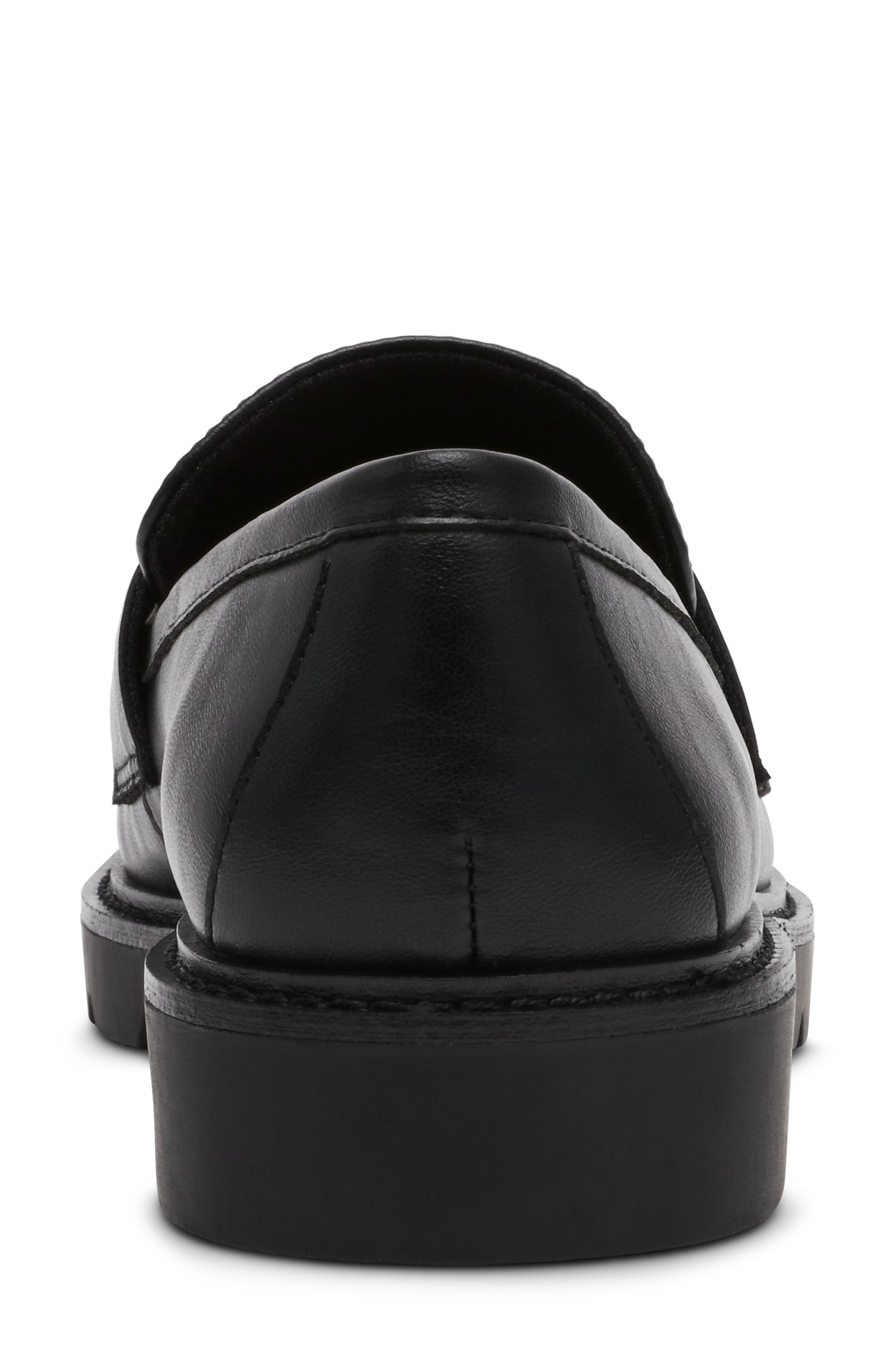 Anne Klein Emme Bit Loafer, Alternate, color, Black Smooth