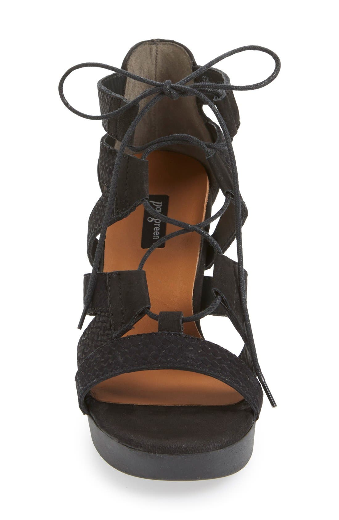 Paul Green 'Hana' Lace-Up Sandal, Alternate, color, 