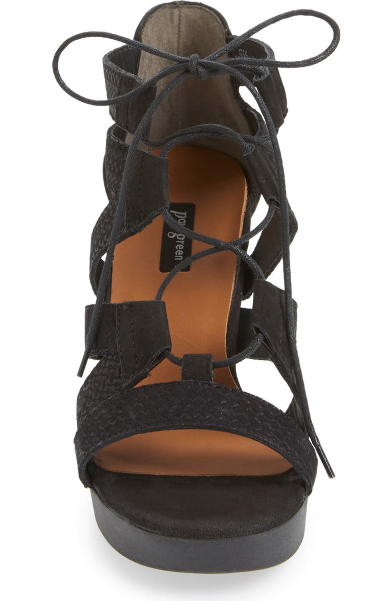 Paul Green 'Hana' Lace-Up Sandal, Alternate, color,