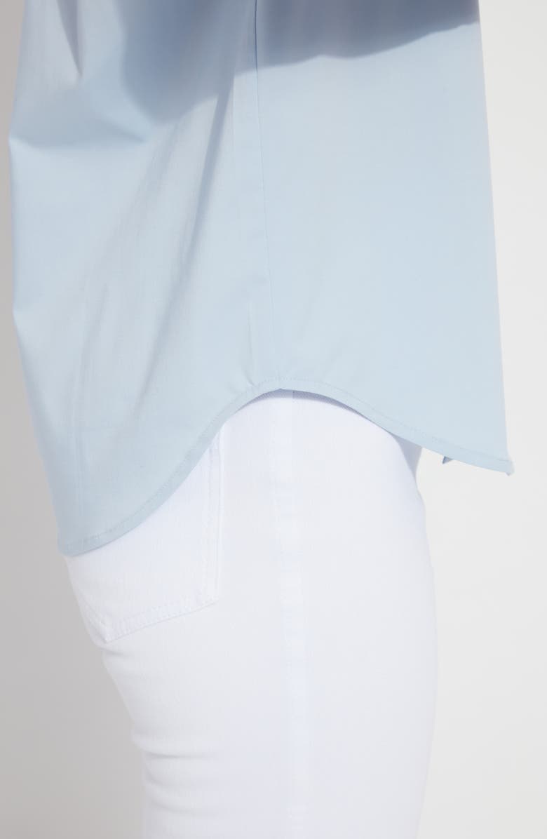 Lysse Sofia Piped Button-Up Shirt, Alternate, color,