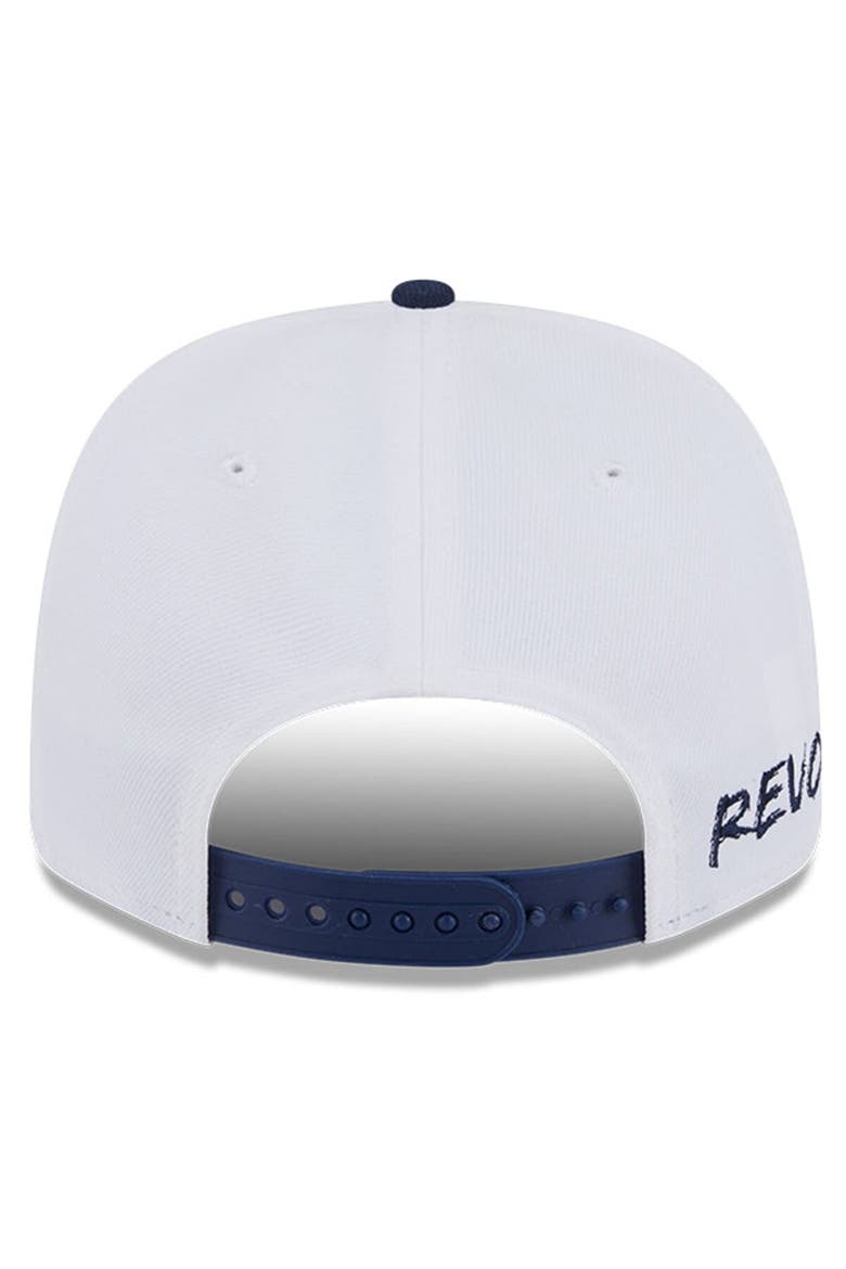 Men's New Era  Navy/White New England Revolution 2025 Third 9SEVENTY Stretch-Snap Hat, Alternate, color, Navy